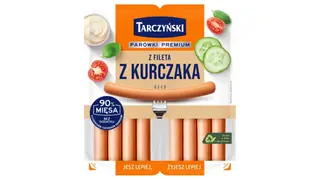 Tarczyński - Parówki z fileta z kurczaka bez glutenu - 180 g