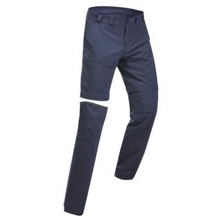 Pantalón Desmontable De Montaña Y Trekking Hombre Quechua Mh150 48 (L34) Azul
