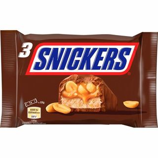 Chocolatina Snickers P-3X 34Gr