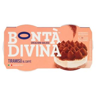 Bontà Divina Tiramisù al Caffè 2 x 90 g