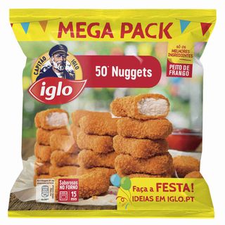Nuggets de Frango Capitão Iglo (emb. 1,042 kg (50 un))
