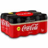 Refresco Zero Zero Cola Coca Cola P-12 33Cl