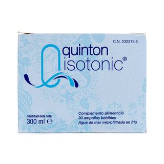 Isotonic 30 viales Quinton