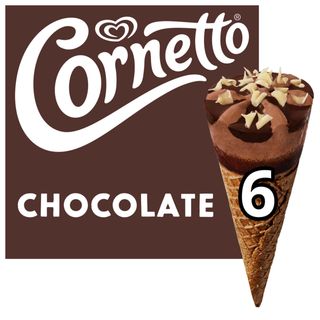 Gelado Cone Chocolate Cornetto (emb. 540 ml (6 un))