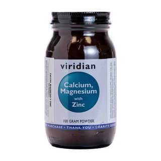 Polvo de Calcio de Magnesio con Zinc 100g Viridian