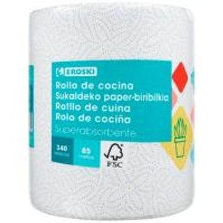 Papel Cocina Absorbente Eroski 1 Unid. 340 Servicios 85Metros (19504422)
