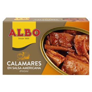 Calamares En Salsa Americana Albo 75 G