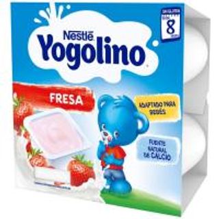 Yogolino Fresa A Partir De 8 Meses 4X100 Gr. (4507455)