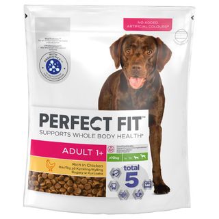 Perfect Fit Karma sucha bogata w kurczaka dla psów powyżej 10 kg, 825 g