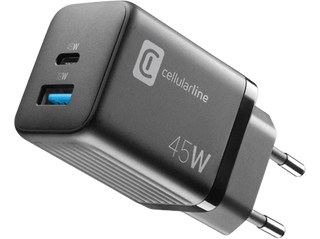 Cargador - Cellular Line Achusbgan2Pd45Wk (1541223)