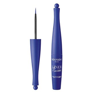 Liner Pinceau Eyeliner Delineador Waterproof - Bourjois - Azul 3614228411653