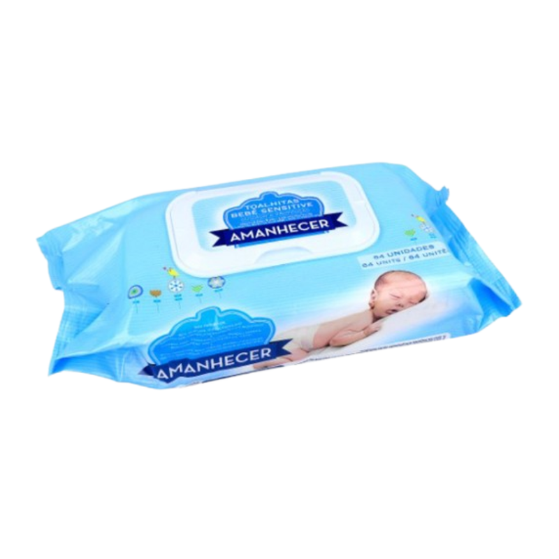 Amanhecer Sensitive Toalhitas Bebé 64un