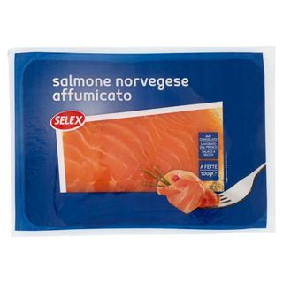 Selex Salmone Fresco Affumicato Norvegese A Fette Interfogliate 100 G