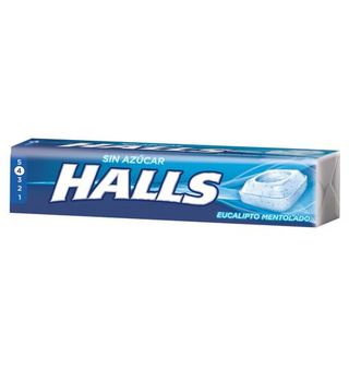 Caramelos Sin Azucar Eucalipto Halls 32G