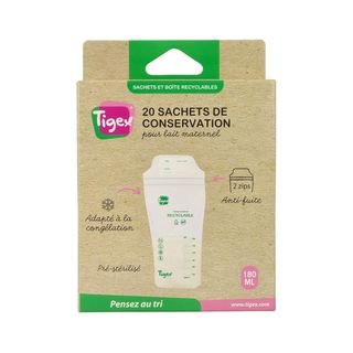 Bolsas De Conservación Tigex Para Leche Materna 20 Uds (210761)