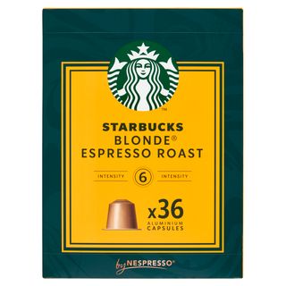 Starbucks Blonde Espresso Roast By Nespresso Caffè Espresso 36 Capsule 188 G