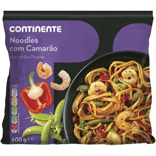 Noodles Camarão com Molho Picante Continente (emb. 600 gr)