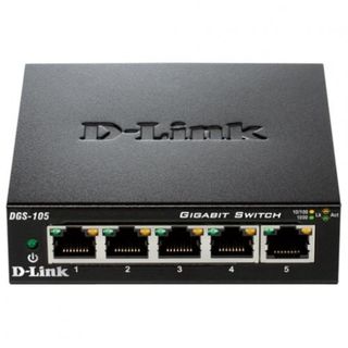 Switch D-Link Dgs-105 5 Puertos Gigabit Ethernet Metálico (0790069368226)