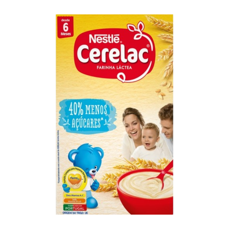 Cerelac Papa Infantil -40% Açúcar 900g