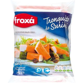 FROXÁ Palitos De Surimi Cortados Congelados 1 Kg
