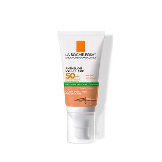 Gel Solar Antibrillos Color Spf50+ Lpr Anthelios, Tubo 50 Ml (3337875545891)