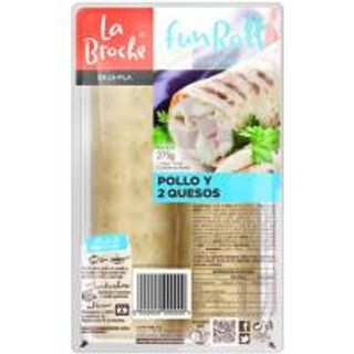 Flauta Funroll De Pollo Y 2 Quesos La Broche 275G (19460682)