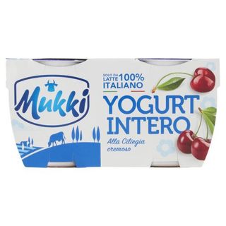 Mukki Yogurt Intero Alla Ciliegia Cremoso 2 X 125 G -2360