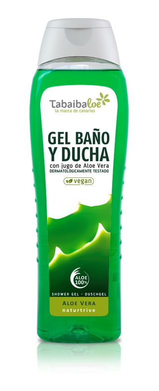 Tabaiba gel ducha aloe 750 ml