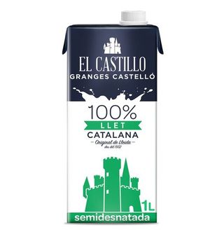 Leche El Castillo Semi 1 L