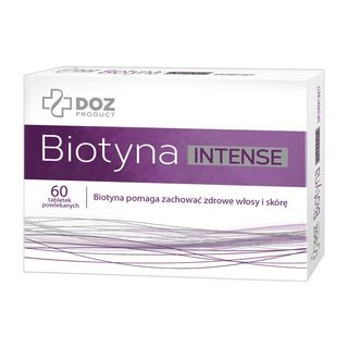 DOZ Product Biotyna Intense, tabletki powlekane, 60 szt.