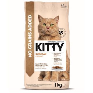 Kitty Karma dla kota sucha bez dodatku zbóż kurczak, 1 kg