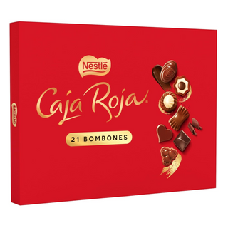 Nestlé Caja Roja Bombones de Chocolate con Leche 198g