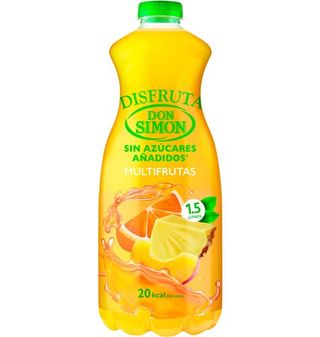 Disfruta Don Simón Multifrutas Sin Azúcar 1.5 L
