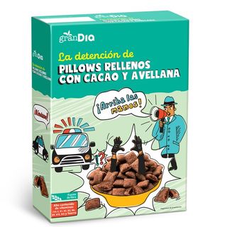 Cereales Rellenos de Chocolate Dia Caja 500 Gr.