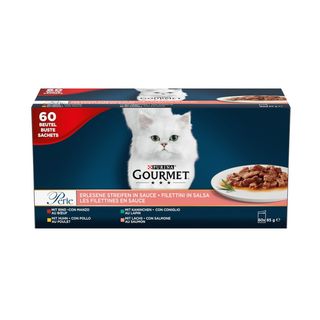 Gourmet Perle Finas Láminas en salsa sobres para gatos