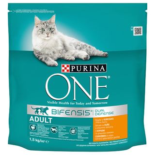 Purina One Karma dla kota Adult, kurczak, 1,5 kg