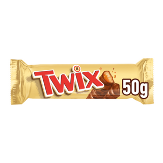 Twix Barrita Chocolate con Caramelo y Galleta 50g