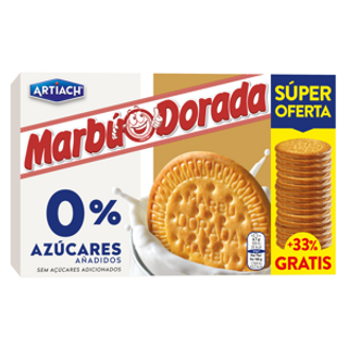 MARBU Galletas 0% Azucares 300+100Gr