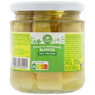 Yemas De Espárrago Muy Gruesos Classic Carrefour 205 G.