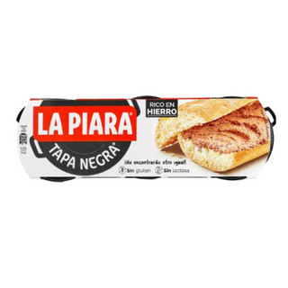 La Piara Paté Tapa Negra 3x75g