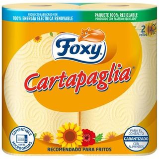 Papel Cocina Foxy Cartapaglia 2 Rollos