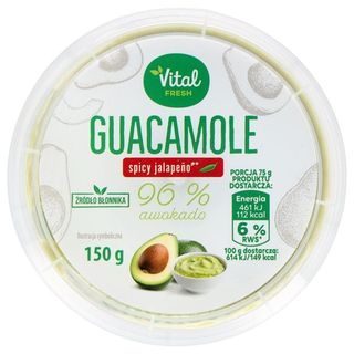 Vital Fresh Guacamole Spicy jalapeño 150 g