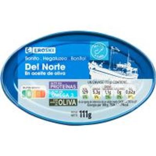 Bonito Del Norte Aceite Oliva Eroski 111G (280271)
