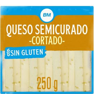 BM Queso Semicurado Cortado 250 G