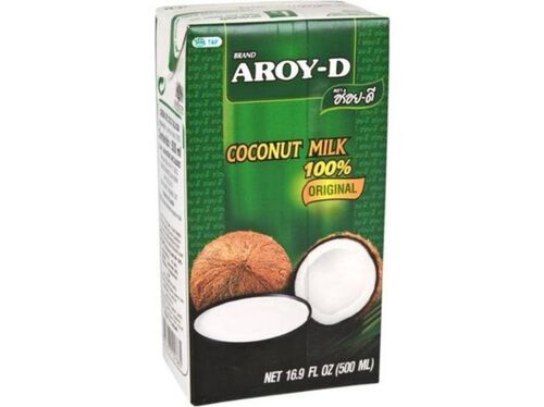 LEITE DE COCO AROY-D UHT 100% 500ML