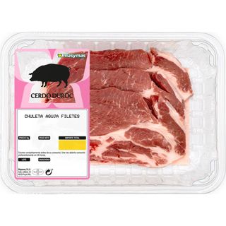 Chuletas De Aguja 50% Duroc (500 G Por Bandeja Aprox.)