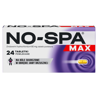 No-Spa Max 80 mg 24 tabletki