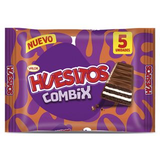 Barquillo Chocolate Con Leche Combix Huesitos Día Bolsa 100 G