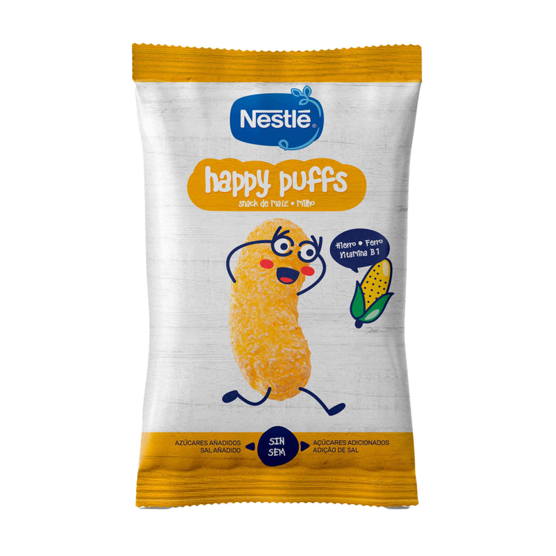 Nestlé Happy Puffs Milho +12M 28g