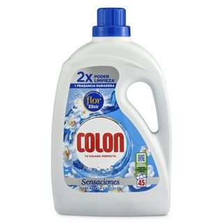 Detergente Máquina Gel Sensaciones Colon Botella 45 Lv. (280408)